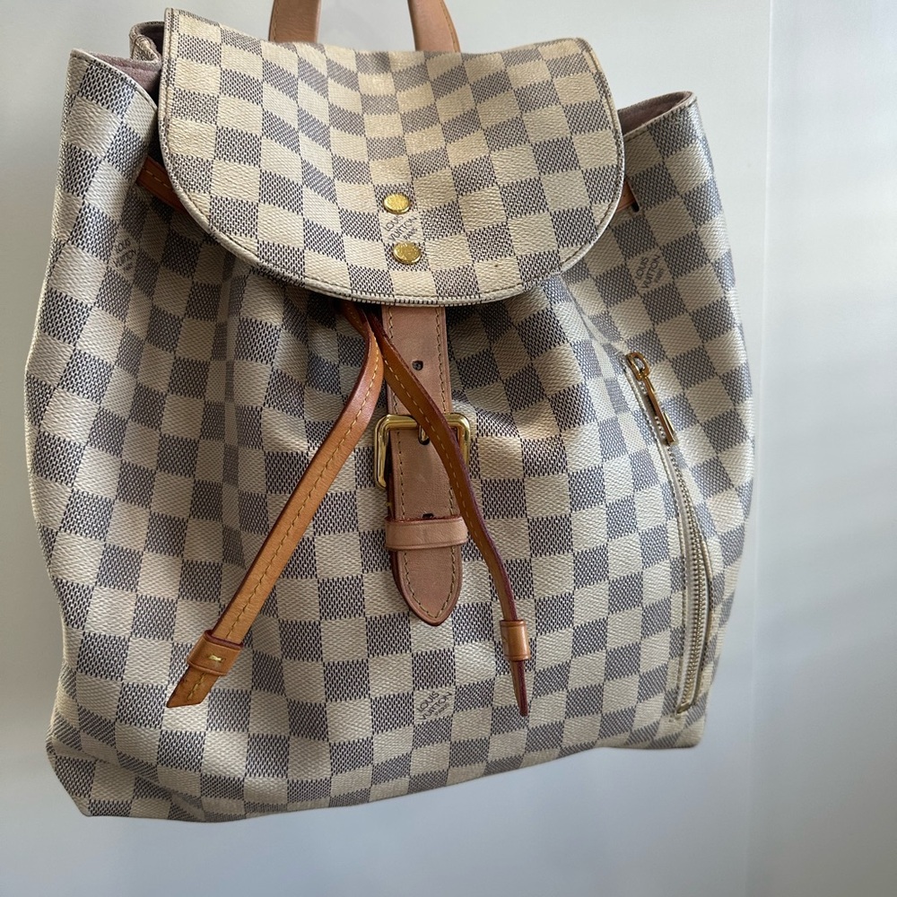 SOLD| Louis Vuitton Sperone Leather Backpack